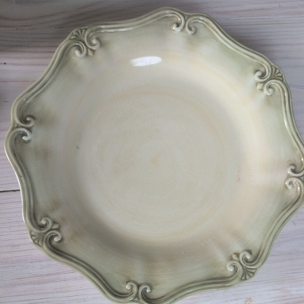 Lenox Dinner Plate Green Colore Verde VERDE 9” Italy